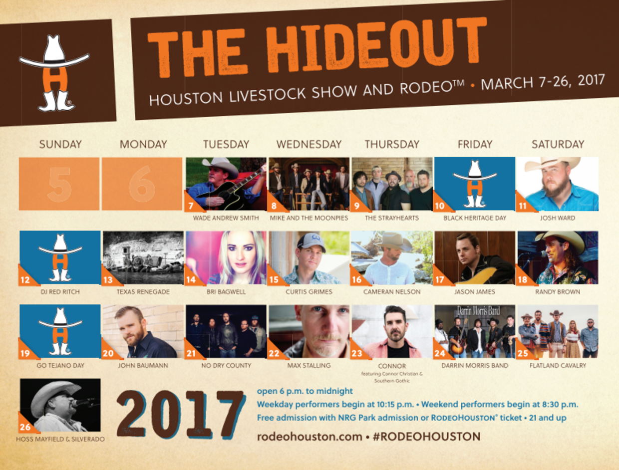 Houston Livestock Show And Rodeo™ Announces Highly Annticipated 2017 ...