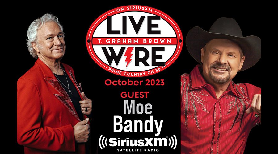 T. Graham Brown Moe Bandy As His Guest For October's LIVE WIRE