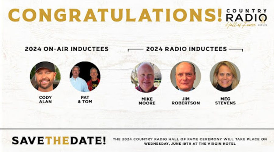 Country Radio Broadcasters Announce 2024 Country Radio Hall Of Fame   2024CRHOF 